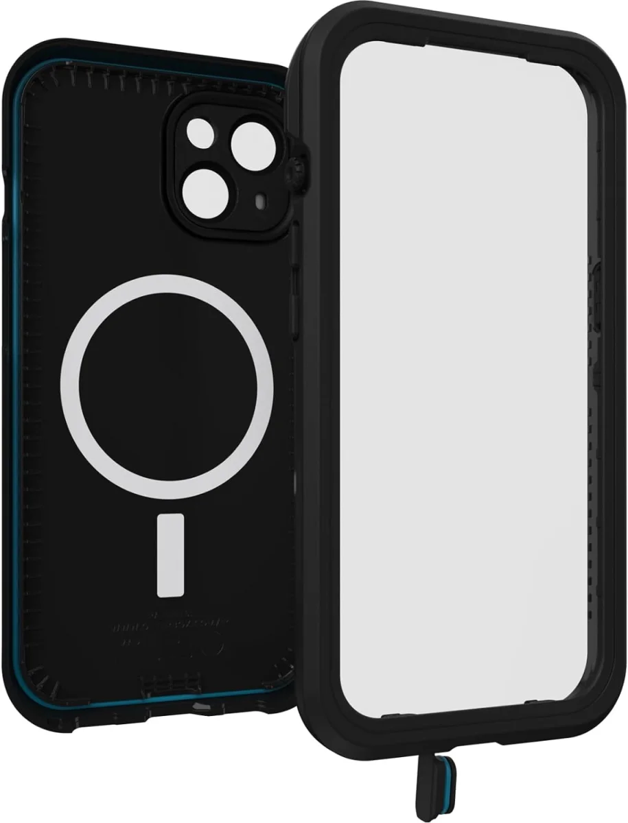 OtterBox Fre MagSafe Apple iPhone 15 Hoesje Waterdicht Zwart afbeelding 6