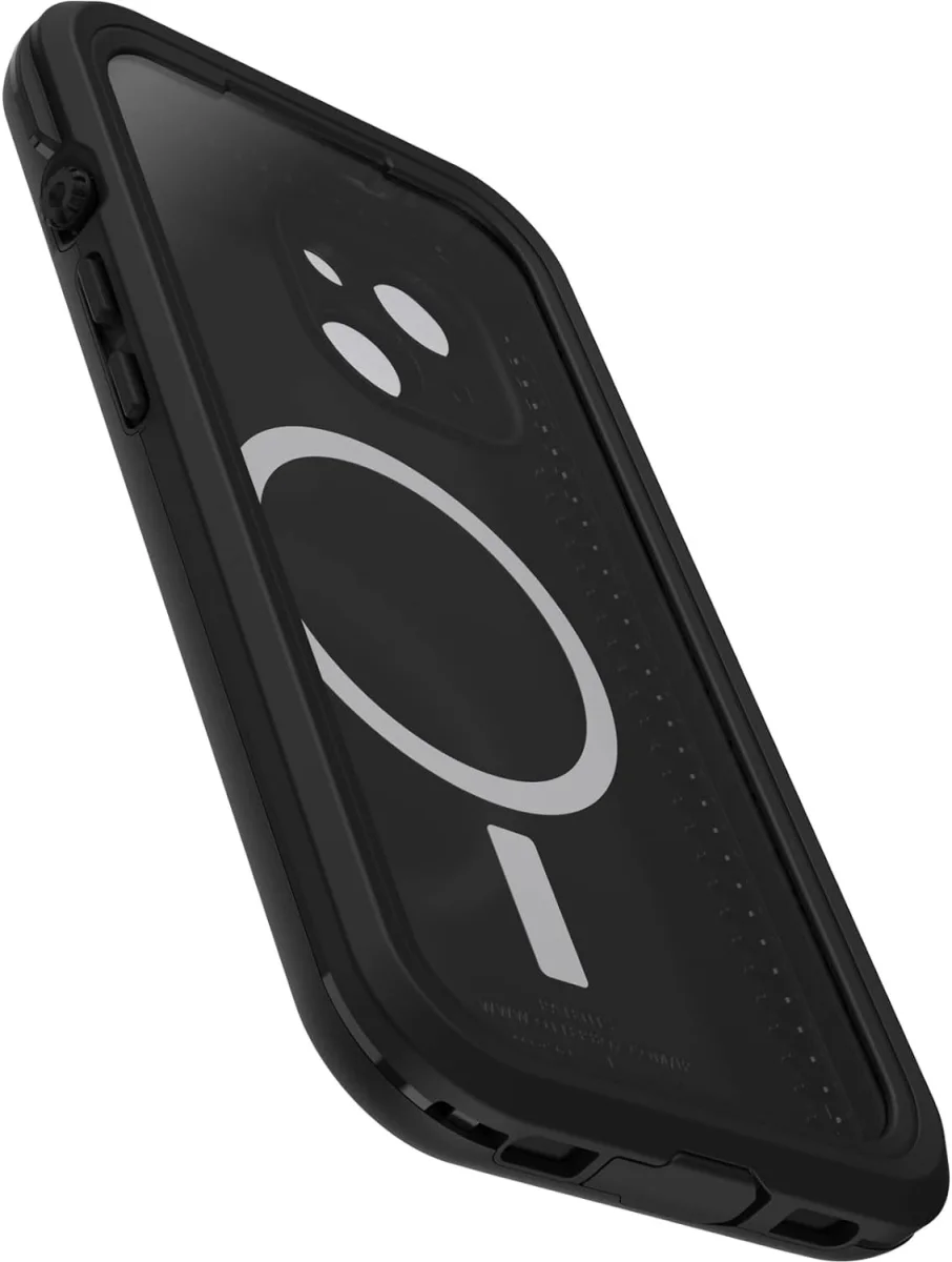 OtterBox Fre MagSafe Apple iPhone 15 Hoesje Waterdicht Zwart afbeelding 8
