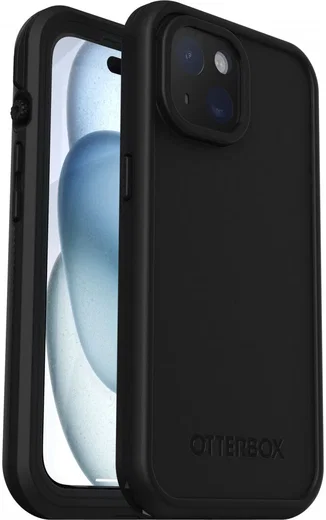 OtterBox Fre MagSafe Apple iPhone 15 Hoesje Waterdicht Zwart afbeelding 2