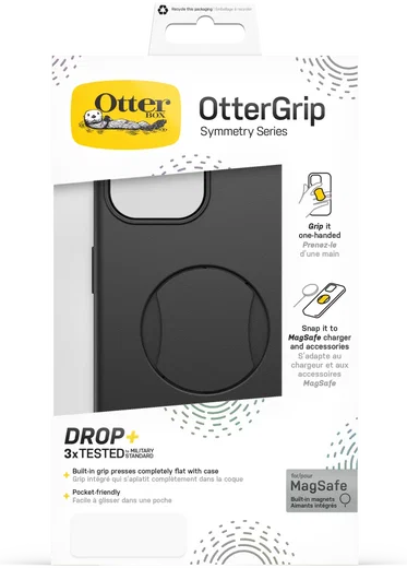 OtterBox OtterGrip Apple iPhone 15 Hoesje Back Cover MagSafe Zwart afbeelding 11