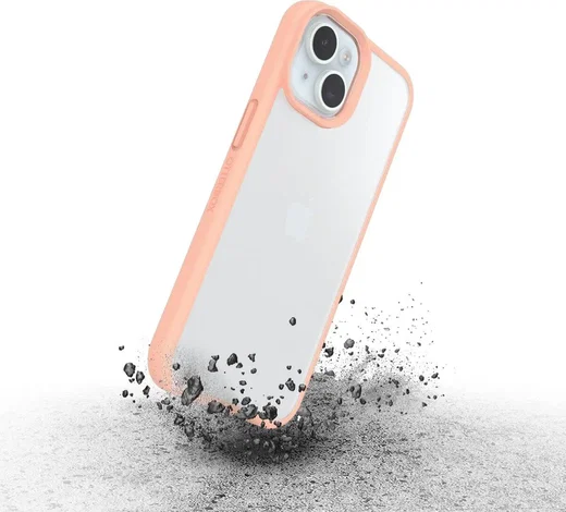 OtterBox React Apple iPhone 15 Hoesje Back Cover Transparant Roze afbeelding 9
