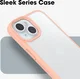 OtterBox React Apple iPhone 15 Hoesje Back Cover Transparant Roze afbeelding 10