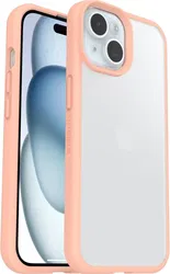 OtterBox React Apple iPhone 15 Hoesje Back Cover Transparant Roze afbeelding