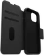 OtterBox Strada iPhone 15 Hoesje MagSafe Book Case Echt Leer Zwart afbeelding 8