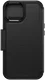 OtterBox Strada iPhone 15 Hoesje MagSafe Book Case Echt Leer Zwart afbeelding 9