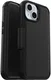 OtterBox Strada iPhone 15 Hoesje MagSafe Book Case Echt Leer Zwart afbeelding 2