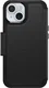 OtterBox Strada iPhone 15 Hoesje MagSafe Book Case Echt Leer Zwart afbeelding 1