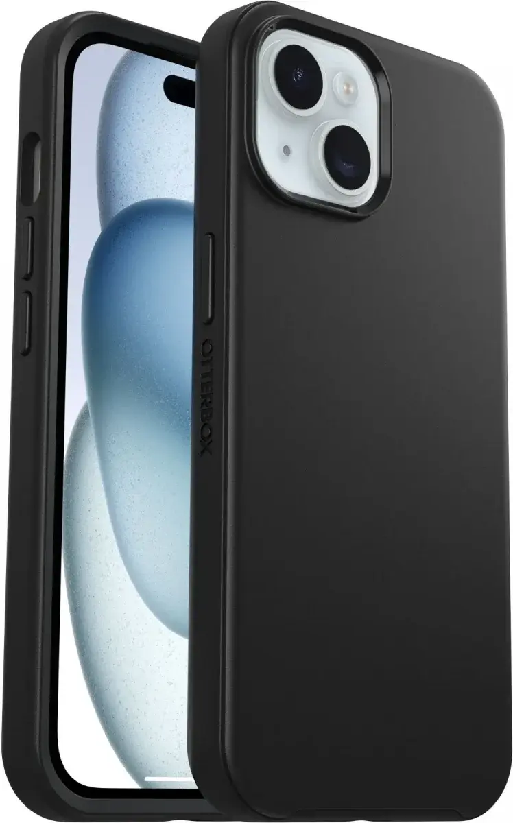 OtterBox Symmetry MagSafe Apple iPhone 17e / 16e / 15 / 14 / 13 Hoesje Zwart afbeelding 2