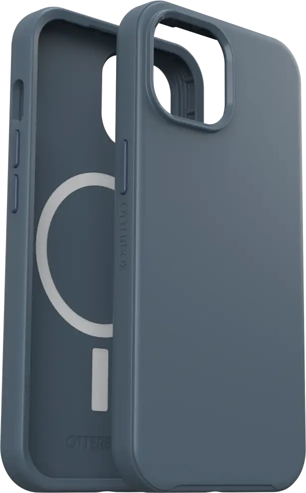 OtterBox Symmetry MagSafe Apple iPhone 17e / 16e / 15 / 14 / 13 Hoesje Blauw afbeelding 3