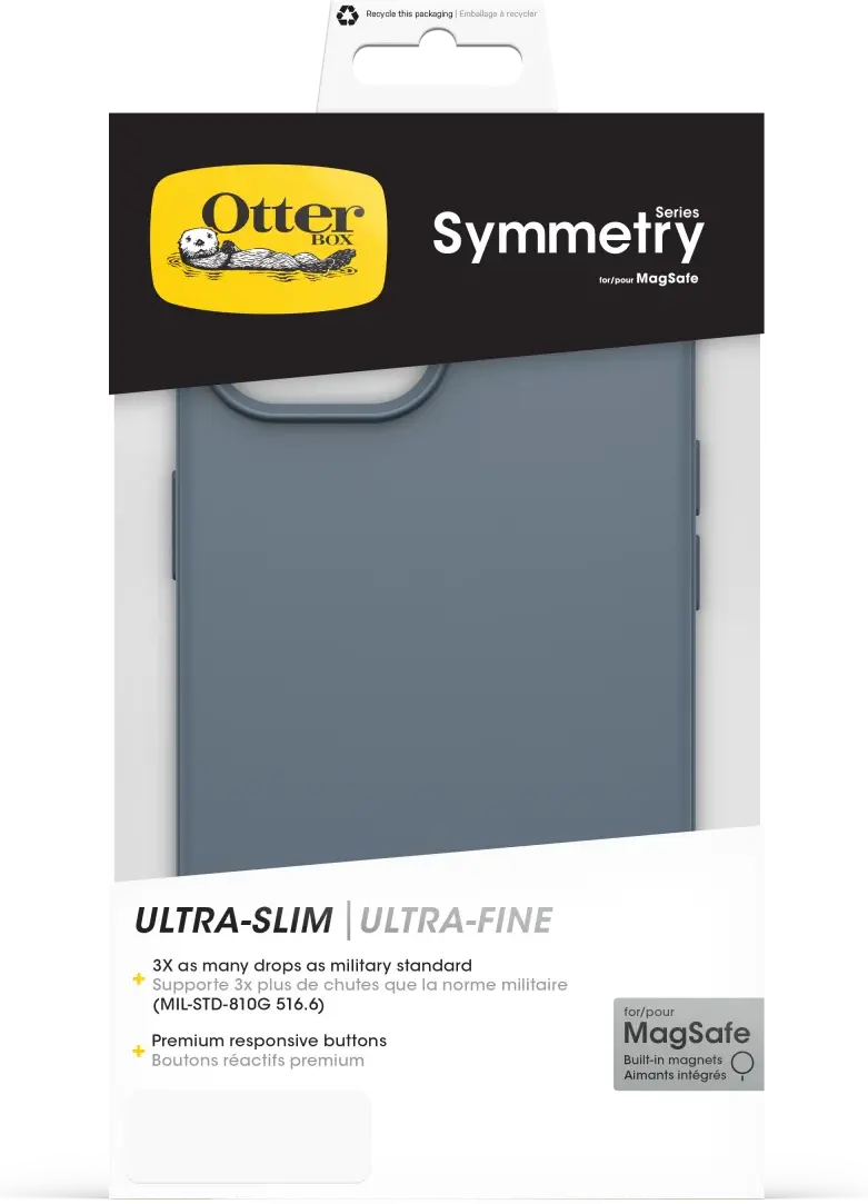 OtterBox Symmetry MagSafe Apple iPhone 17e / 16e / 15 / 14 / 13 Hoesje Blauw afbeelding 9