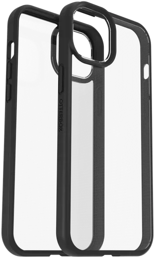 OtterBox React Apple iPhone 15 Plus Hoesje Transparant Zwart afbeelding 1