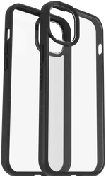OtterBox React Apple iPhone 15 Plus Hoesje Transparant Zwart afbeelding