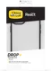 OtterBox React Apple iPhone 15 Plus Hoesje Transparant Zwart afbeelding 8