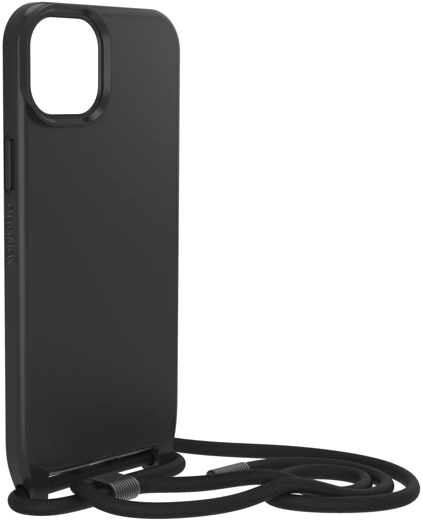 OtterBox React Necklace MagSafe iPhone 14 Plus Hoesje Koord Zwart afbeelding 8