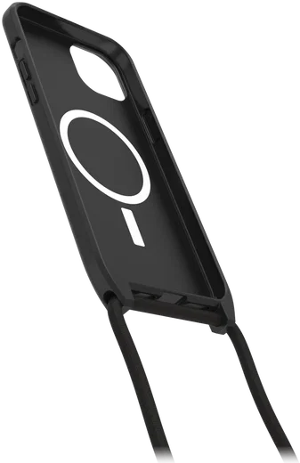 OtterBox React Necklace MagSafe iPhone 14 Plus Hoesje Koord Zwart afbeelding 9