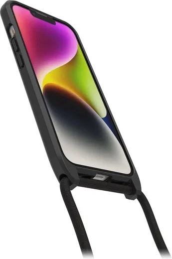 OtterBox React Necklace MagSafe iPhone 14 Plus Hoesje Koord Zwart afbeelding 5