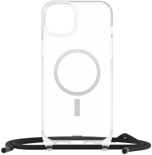 OtterBox React Necklace MagSafe iPhone 14 Plus Hoesje Koord Clear afbeelding 7