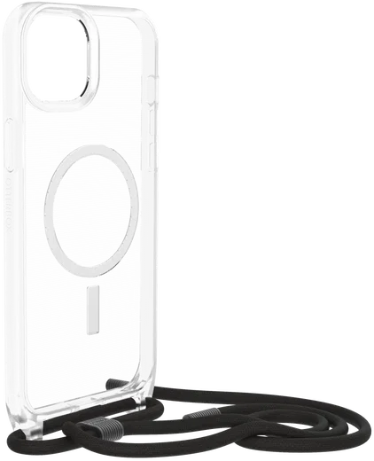 OtterBox React Necklace MagSafe iPhone 14 Plus Hoesje Koord Clear afbeelding 8