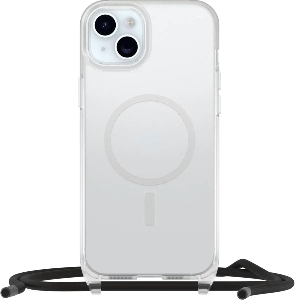 OtterBox React Necklace MagSafe iPhone 14 Plus Hoesje Koord Clear afbeelding 4