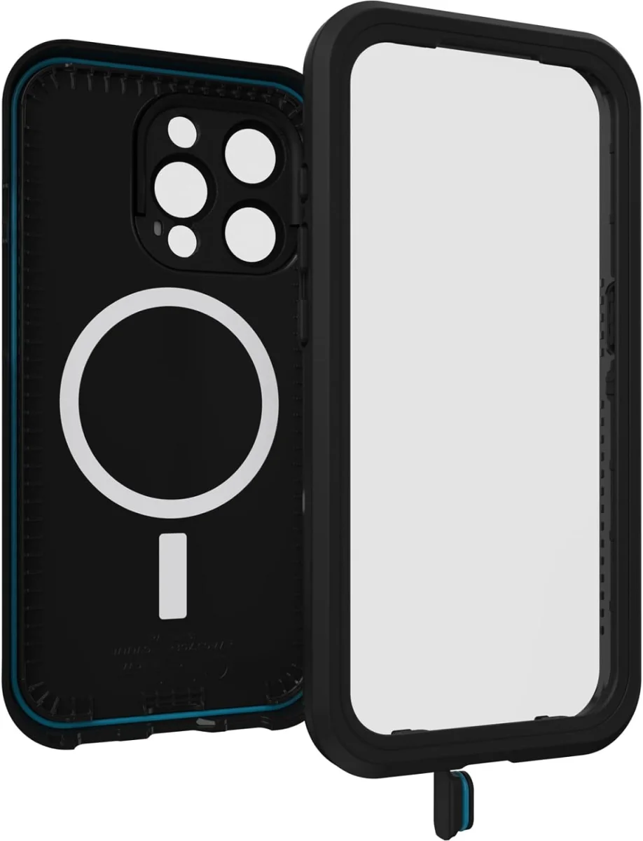 OtterBox Fre MagSafe Apple iPhone 15 Pro Hoesje Waterdicht Zwart afbeelding 7