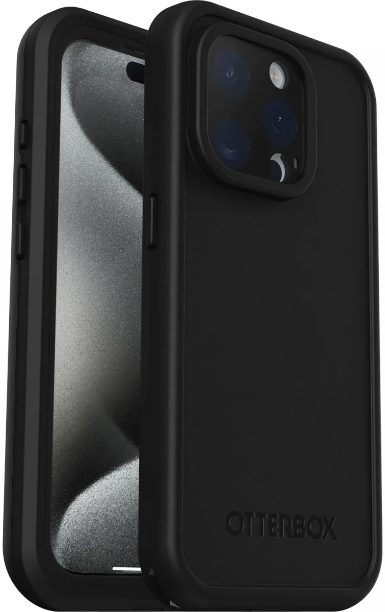 OtterBox Fre MagSafe Apple iPhone 15 Pro Hoesje Waterdicht Zwart afbeelding 1