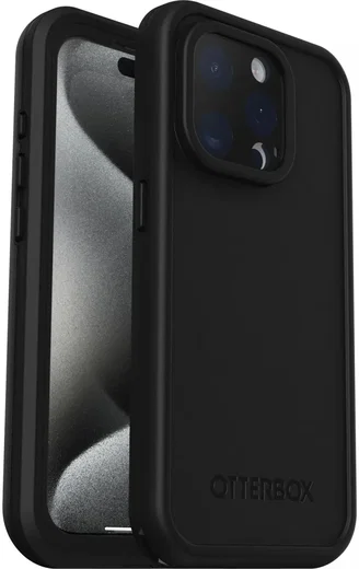 OtterBox Fre MagSafe Apple iPhone 15 Pro Hoesje Waterdicht Zwart afbeelding 1