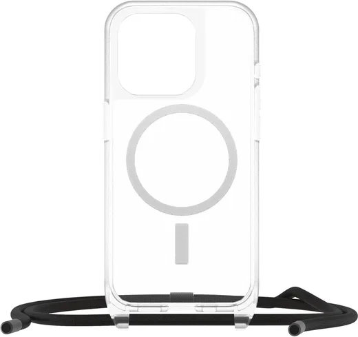 OtterBox React Necklace MagSafe iPhone 15 Pro Hoesje Koord Transparant afbeelding 2