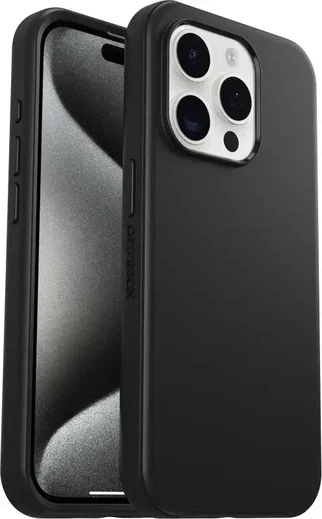 OtterBox Symmetry Apple iPhone 15 Pro Hoesje Back Cover Zwart afbeelding 1