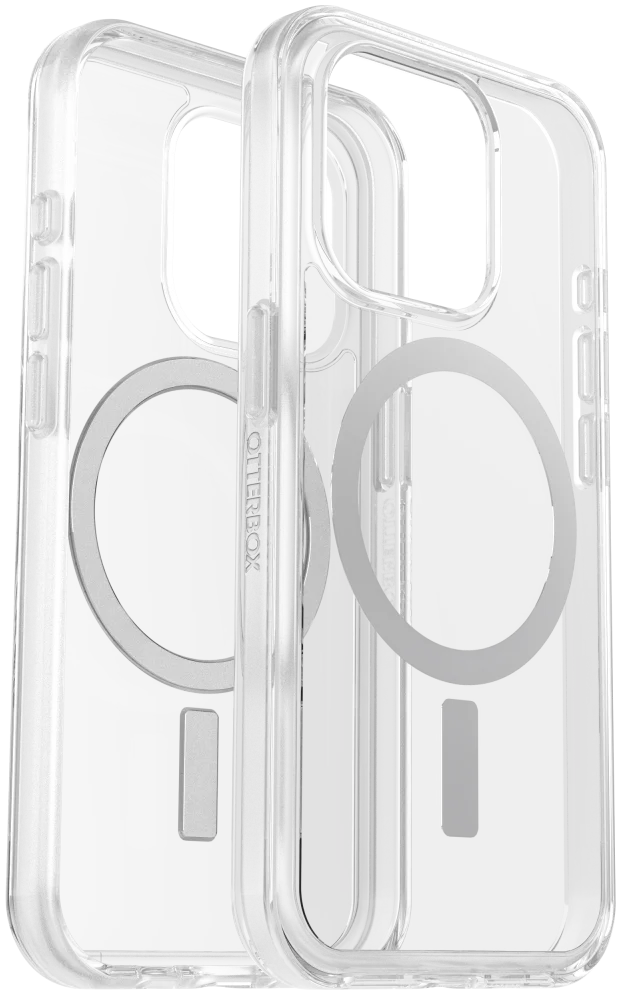 OtterBox Symmetry MagSafe Apple iPhone 15 Pro Hoesje Transparant afbeelding 5