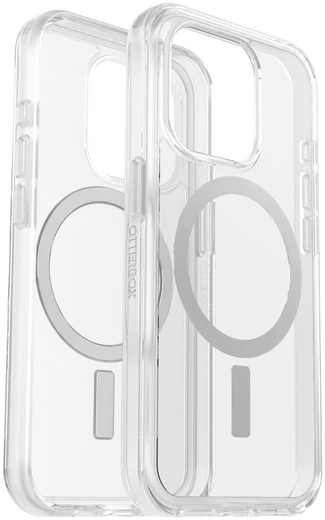 OtterBox Symmetry MagSafe Apple iPhone 15 Pro Hoesje Transparant afbeelding 5