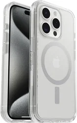 OtterBox Symmetry MagSafe Apple iPhone 15 Pro Hoesje Transparant afbeelding