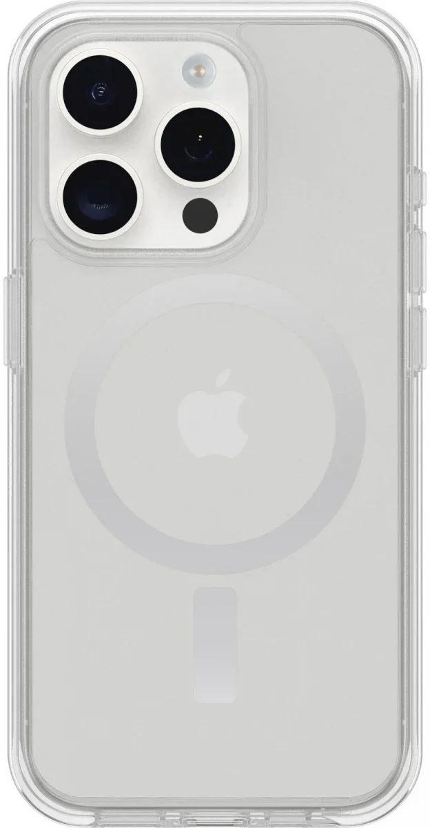 OtterBox Symmetry MagSafe Apple iPhone 15 Pro Hoesje Transparant afbeelding 2