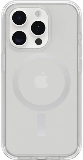 OtterBox Symmetry MagSafe Apple iPhone 15 Pro Hoesje Transparant afbeelding 2