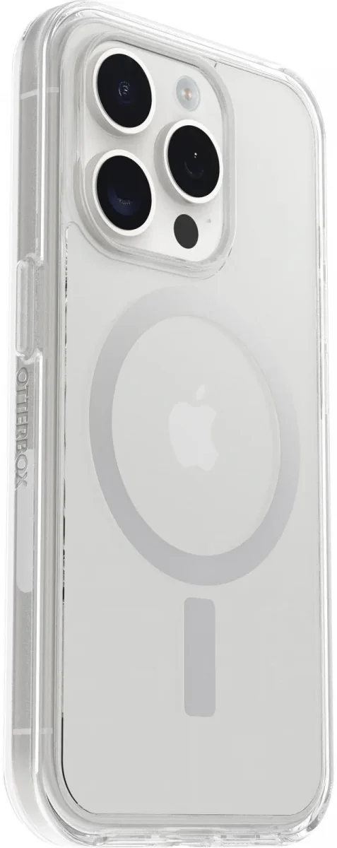 OtterBox Symmetry MagSafe Apple iPhone 15 Pro Hoesje Transparant afbeelding 3