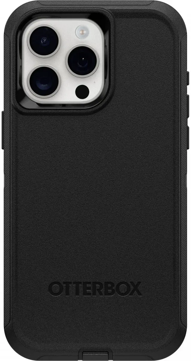 OtterBox Defender Apple iPhone 15 Pro Max Hoesje Back Cover Zwart afbeelding 3