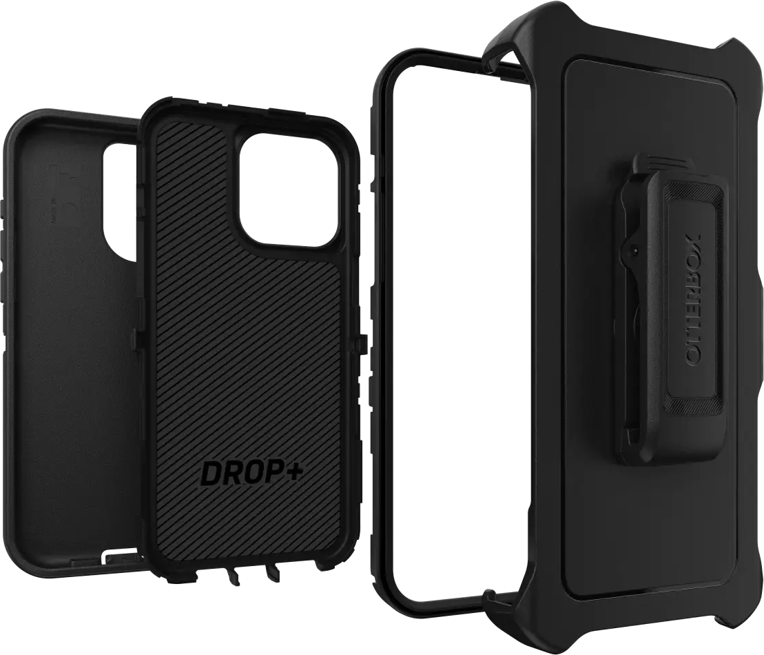 OtterBox Defender Apple iPhone 15 Pro Max Hoesje Back Cover Zwart afbeelding 5
