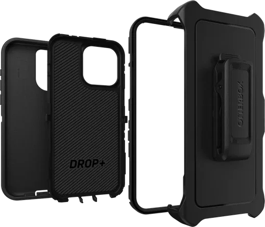 OtterBox Defender Apple iPhone 15 Pro Max Hoesje Back Cover Zwart afbeelding 5