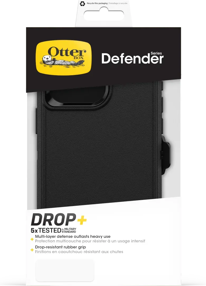 OtterBox Defender Apple iPhone 15 Pro Max Hoesje Back Cover Zwart afbeelding 10