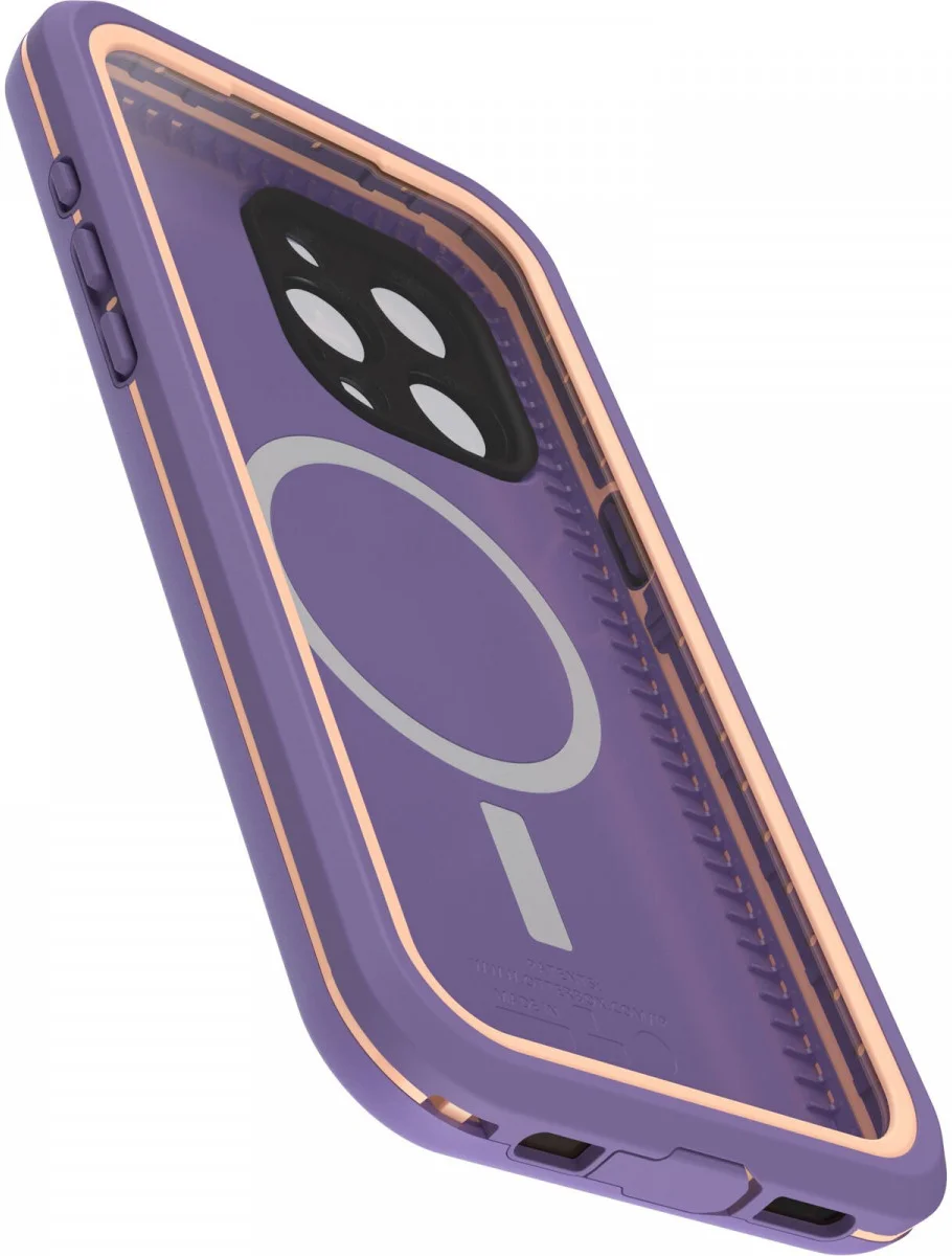 OtterBox Fre MagSafe Apple iPhone 15 Pro Max Hoesje Waterdicht Paars afbeelding 6