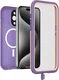 OtterBox Fre MagSafe Apple iPhone 15 Pro Max Hoesje Waterdicht Paars afbeelding 2