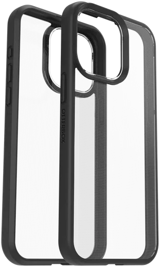 OtterBox React Apple iPhone 15 Pro Max Hoesje Transparant Zwart afbeelding 4