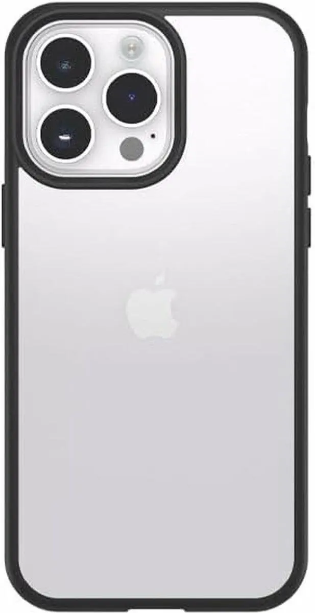 OtterBox React Apple iPhone 15 Pro Max Hoesje Transparant Zwart afbeelding 2