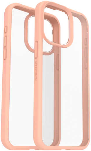 OtterBox React Apple iPhone 15 Pro Max Hoesje Transparant Roze afbeelding 1