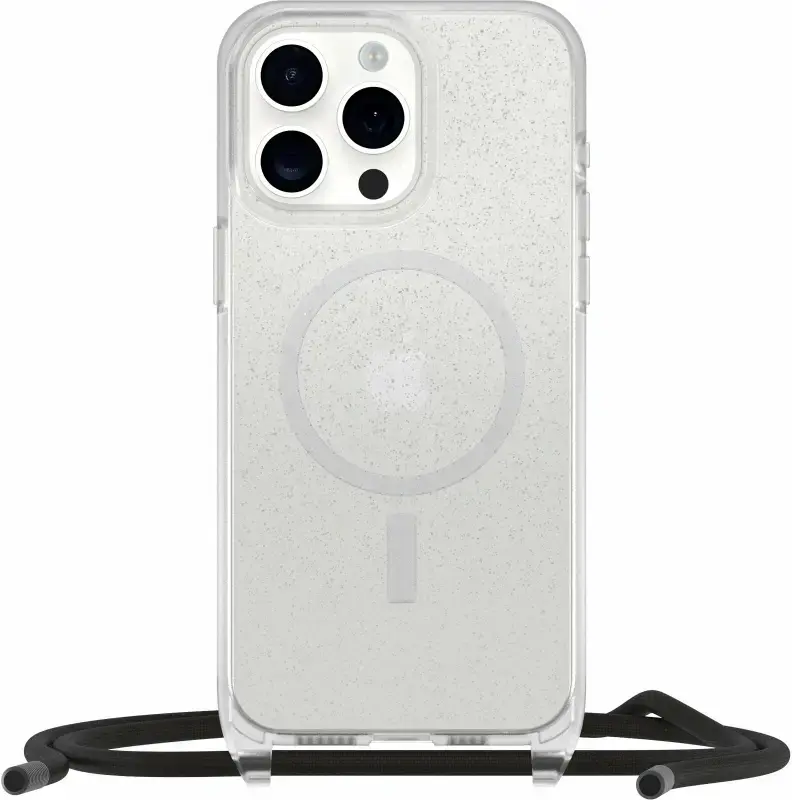 OtterBox React Necklace MagSafe iPhone 15 Pro Max Hoesje Koord Glitter afbeelding 2