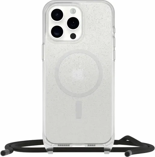 OtterBox React Necklace MagSafe iPhone 15 Pro Max Hoesje Koord Glitter afbeelding 2