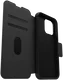 OtterBox Strada iPhone 15 Pro Max Hoesje MagSafe Book Case Leer Zwart afbeelding 10