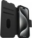 OtterBox Strada iPhone 15 Pro Max Hoesje MagSafe Book Case Leer Zwart afbeelding 3