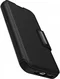 OtterBox Strada iPhone 15 Pro Max Hoesje MagSafe Book Case Leer Zwart afbeelding 4