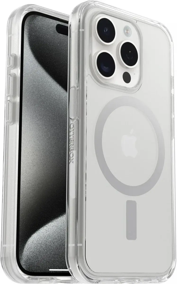 OtterBox Symmetry MagSafe Apple iPhone 15 Pro Max Hoesje Transparant afbeelding 1