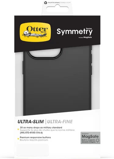 OtterBox Symmetry MagSafe Apple iPhone 15 Pro Max Hoesje Zwart afbeelding 9